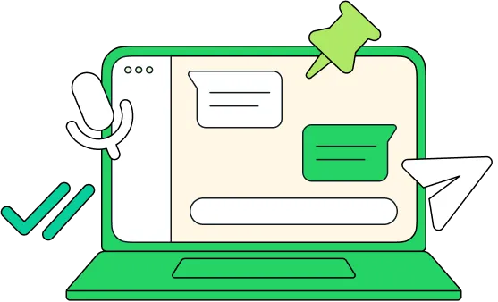 WhatsApp 聊天与通话预览图